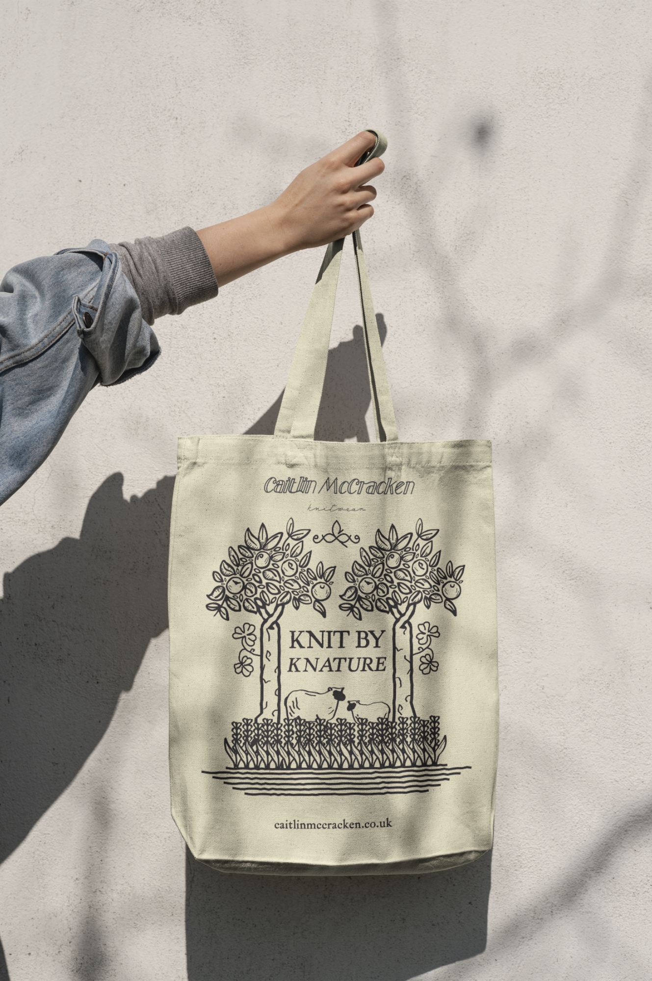 The Knit by Knature Tote (ready to ship)