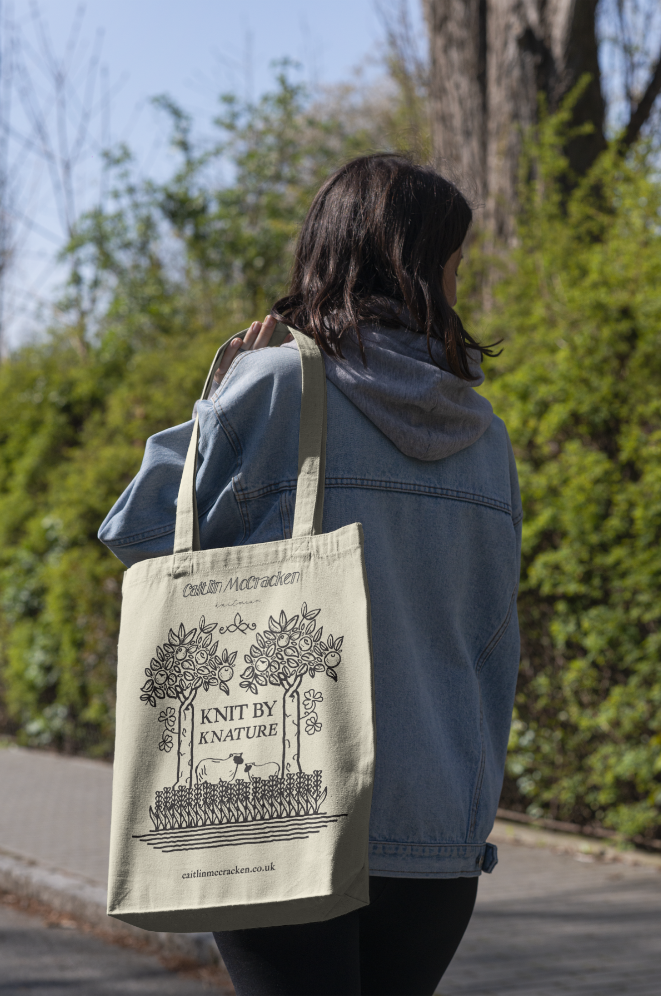 The Knit by Knature Tote (ready to ship)